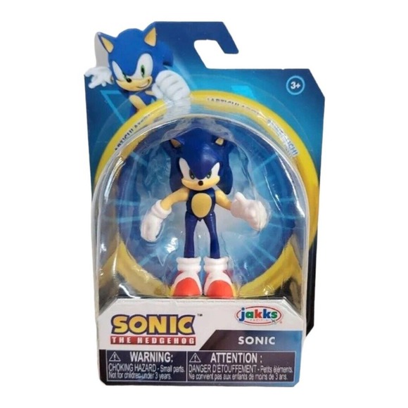 Sonic The Hedgehog SONIC 2.5" Action Figure Jakks Pacific Brand New Sealed - Picture 12 of 15